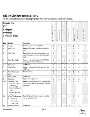 Fillable Online CMS-1500 Claim Form Instructions - AK Provider Billing ...