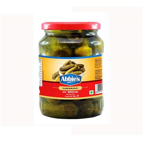 Abbie's Pickle Gherkins in Brine, 670 gm : Amazon.in: Grocery & Gourmet ...
