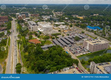 Aerial Photo University of Florida Gainesville Stock Photo - Image of ...