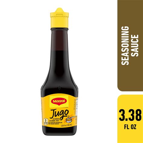 Maggi Five Calorie Jugo Seasoning Sauce Latin Flavor, 3.38 fl oz ...