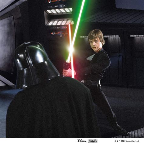 Luke Skywalker And Darth Vader Return Of The Jedi