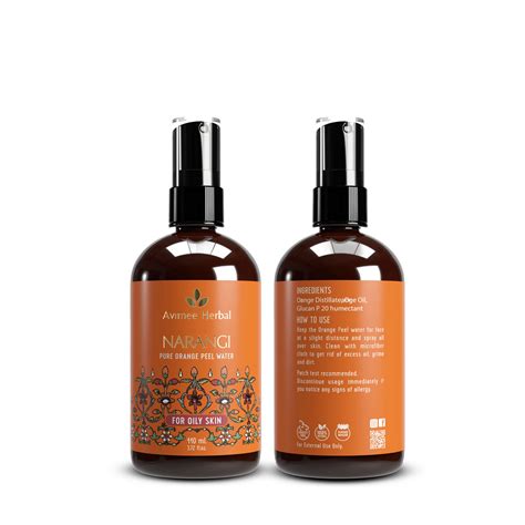 Narangi Pure Orange Water For Oily Skin | Avimee Herbal