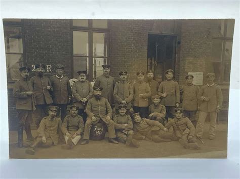 WW1 Imperial German Company Photograph Dated June 1915 in Photos
