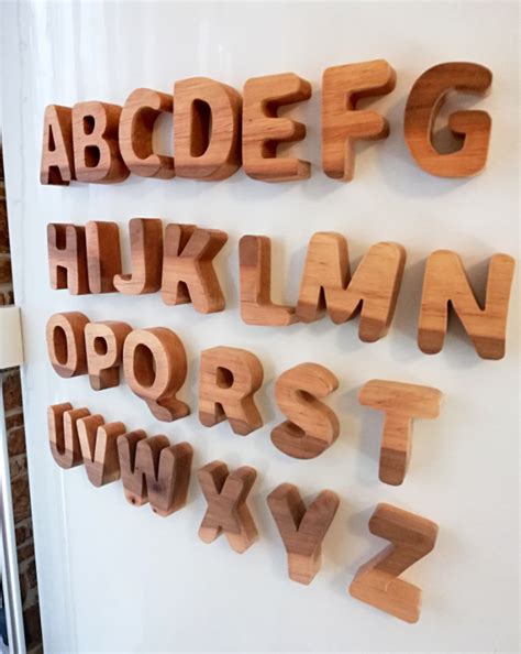 Wooden Alphabets, Wooden Letters, Montessori Alphabets for teaching an ...