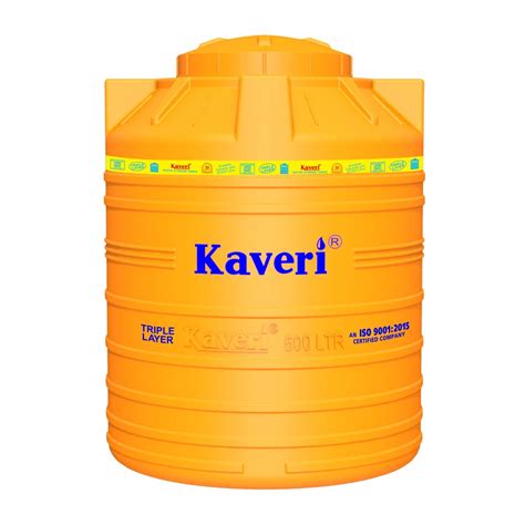 Kaveri 3 Layers Water Tank 500 LTR | Safe for Drinking Water, Insect ...