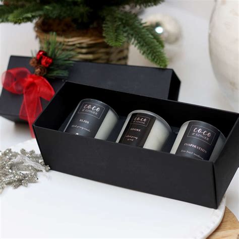 THE TRIO CANDLE Gift Box - Coco Ginger