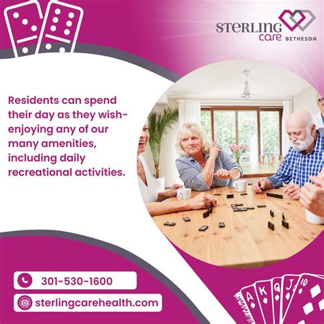 Sterling Care Bethesda on LinkedIn: #dailyactivities #seniorliving