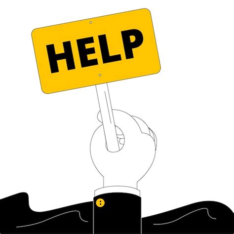 Image result for Help Sign Hand