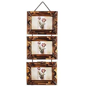 Purpledip Wooden "Family Moments" Brown Collage Photo Frame (pf57 ...