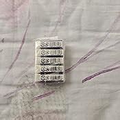 Tombow 57321 Mono Eraser, White, Small, 5-Pack. Cleanly Removes Marks ...