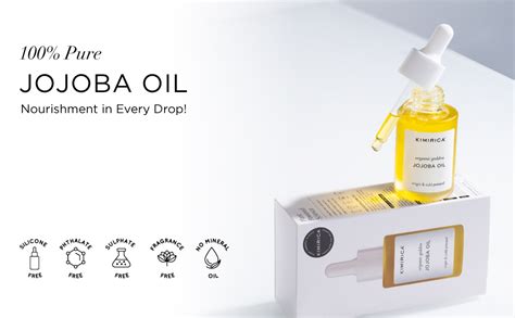Kimirica 100% pure Jojoba Oil | Virgin & Cold Pressed Oil For Hair ...