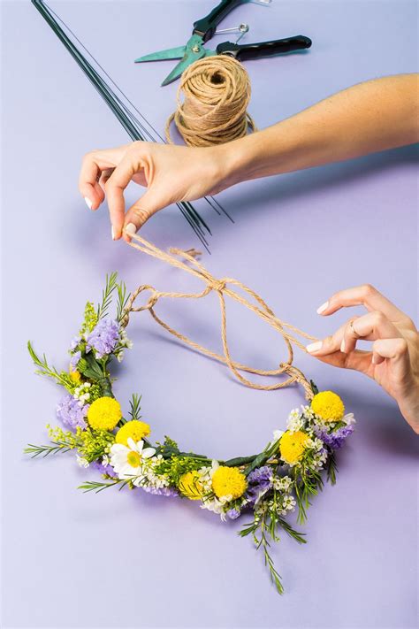 How To Make Flower Crown For Flower Girl at Hannah Rowlandson blog