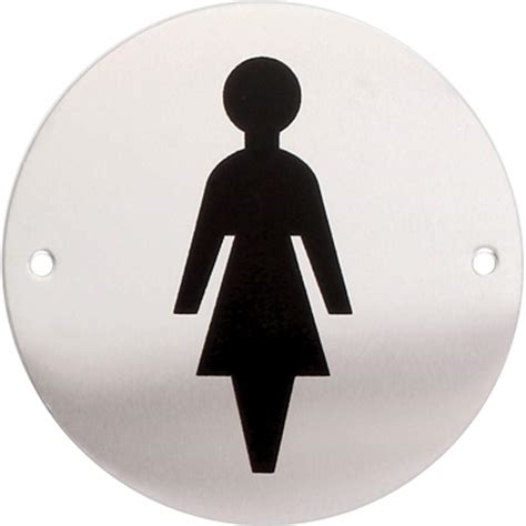 Igadgitzhome Aluminium WC Sign - Toilet, Washroom, Restroom, India | Ubuy