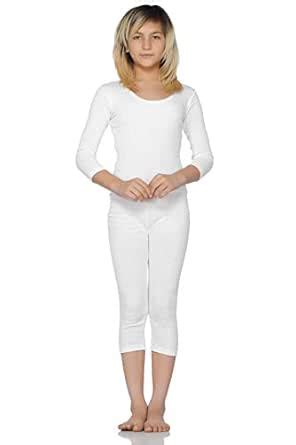 Buy Bodycare Insider Off White Solid Girls Thermal Top & Bottom Set at ...