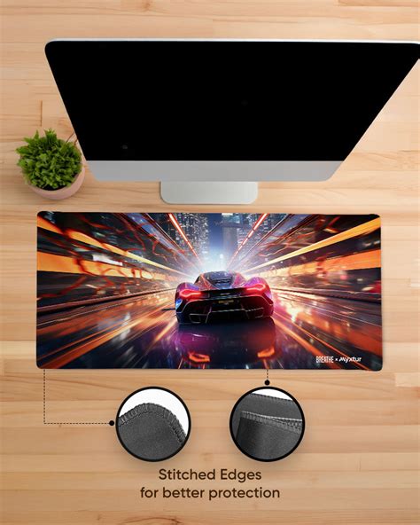 City Lights Racing Gaming Desk Mat – Myxtur