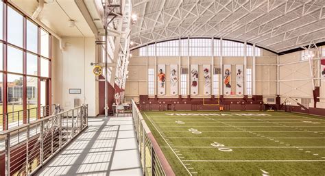 Virginia Tech Previews Indoor Athletic Training Facility | HKS Architects