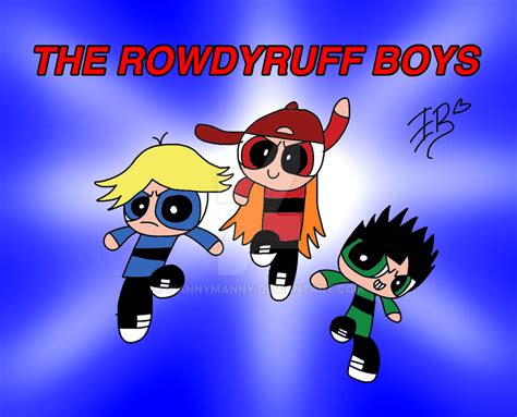 The Rowdyruff Boys drawn by me by WannyManny on DeviantArt