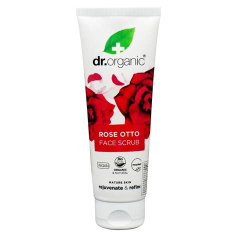 Buy Dr. Organic Rose Otto Face Scrub 125 ml | 19 Minutes Delivery ...