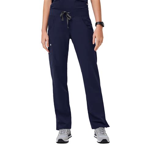 Snapklik.com : FIGS Kade Cargo Scrub Pants For Women - Navy Blue