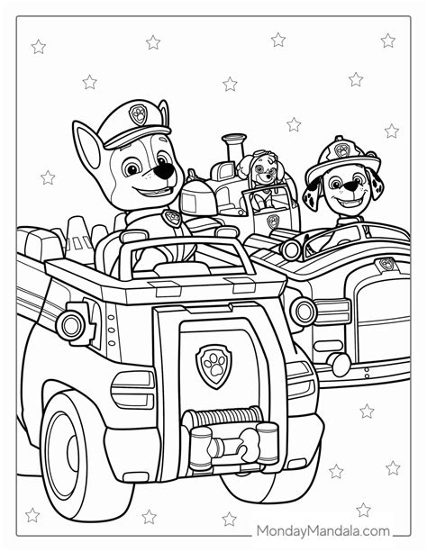 Coloring Pages Paw Patrol Printable - Free Printable US
