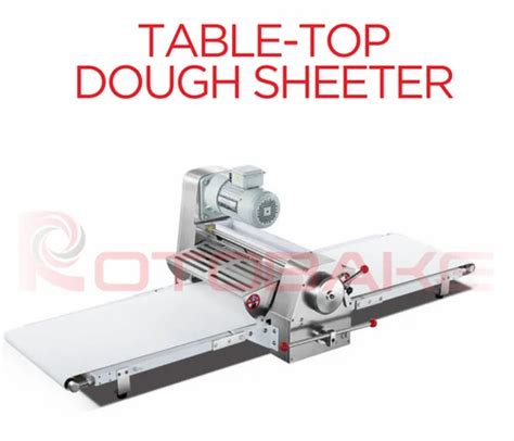 Dough Sheeter - DS-600 Rotobake Tabletop Dough Sheeter Trader ...