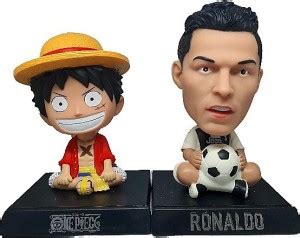 Daiyamondo One Piece With Football Player Ronaldo Big Size Bobble Head ...
