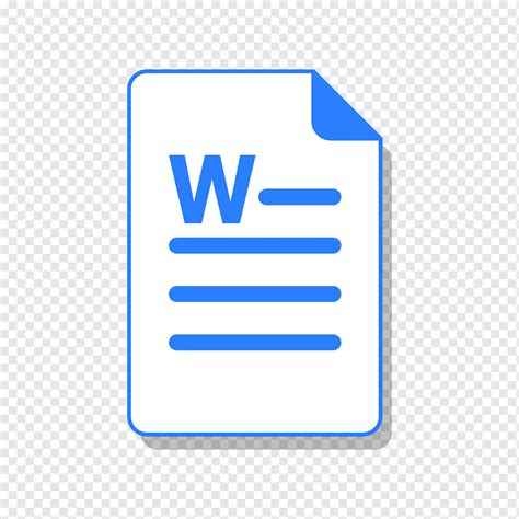Word File Icon PNG 的图像结果
