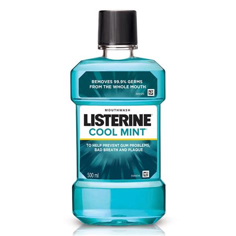 Buy Listerine Cool Mint Mouthwash, 500 ml | 19 Minutes Delivery ...