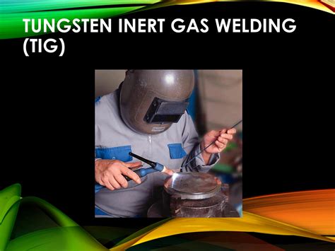 SOLUTION: Tungsten inert gas welding - Studypool