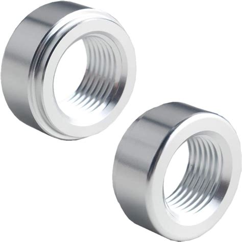 Buy DEWHEL Pair 38" NPT Pipe Thread Aluminum Weld On Fitting Bung ...