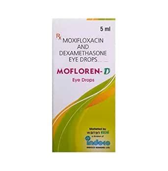 Mofloren D 5Mg/1Mg - Bottle of 5ml Eye Drops : Amazon.in: Health ...