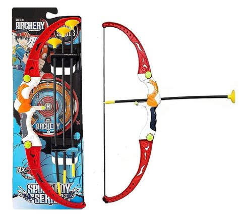 Desi Videsi Kids Archery Bow and Arrow Toy Set with Target Outdoor ...