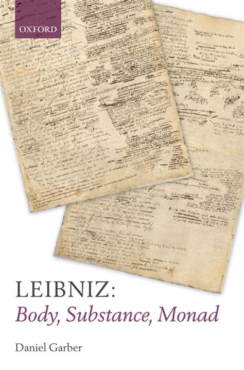 Leibniz: Body, Substance, Monad eBook : Garber, Daniel: Amazon.in ...