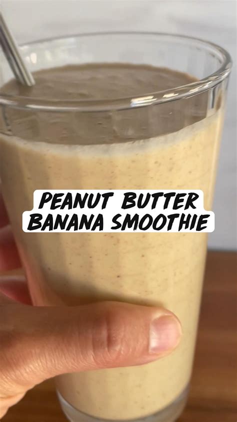 Chocolate peanut butter smoothie – Artofit