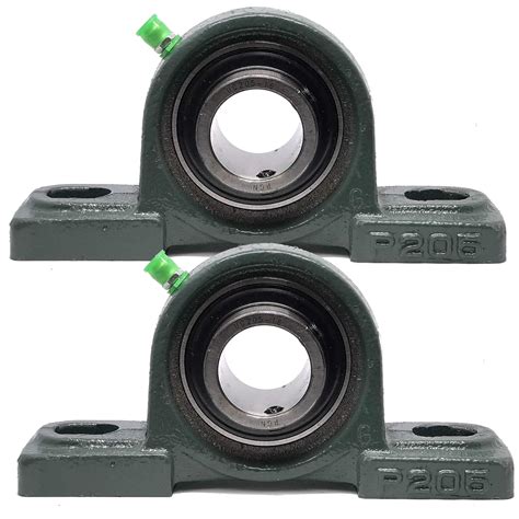 PGN - UCP205-16 Pillow Block Mounted Ball Bearing - 1" Bore - Solid ...
