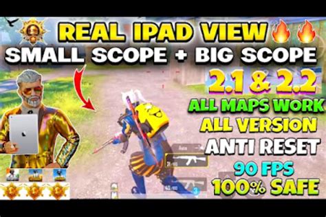 BGMI iPad View and Glacier Effect Config File (90 FPS) – Latest Version ...