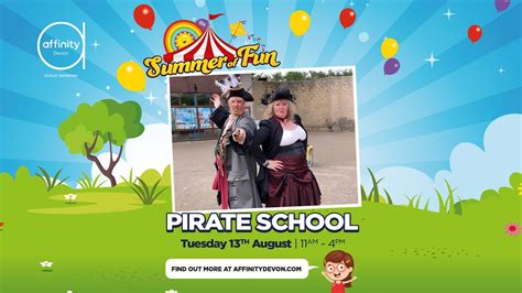 Pirate School, Affinity Devon Outlet Shopping, Bideford, 13 August 2024 ...