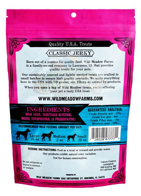 Classic Wild Boar Bites - Wild Meadow Farms