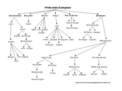 English Language Tree 的图像结果