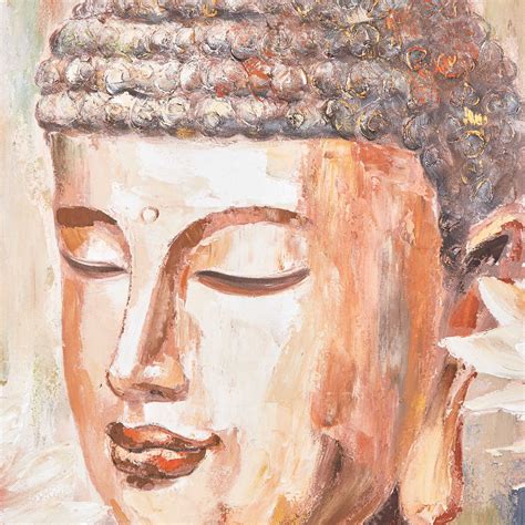 Buy Artistry Canvas Buddha Picture Frame - 90x120cm from Home Centre at ...