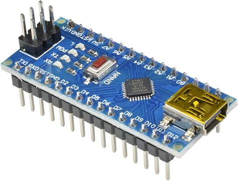 Buy 2-Pack Nano Board, Aideepen V3.0 Nano ATmega328P-MU Mini chip CH ...