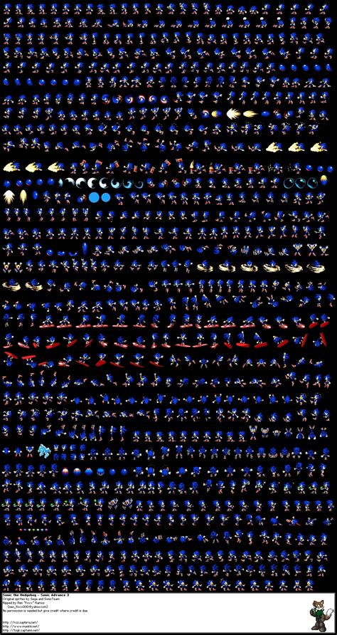 Sonic The Hedgehog 2006 Sprites