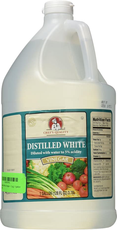 Amazon.com : Four Monks White Distilled Vinegar - San Fransisco - 1 ...