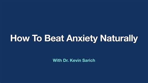 Beat Anxiety & Stop Panic Attacks Naturally - Free Webinar!, Webinar ...