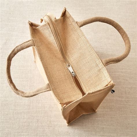 Buy Livia Munch Jute Hungry Print Lunch Bag from Home Centre at just ...