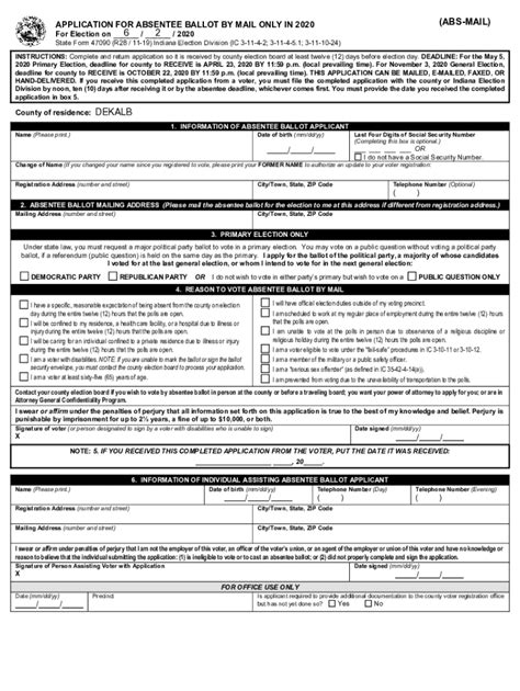 Example of Absentee Ballot Mailing 的图像结果