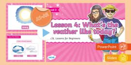 ESL Curriculum Level 3, Lesson 1