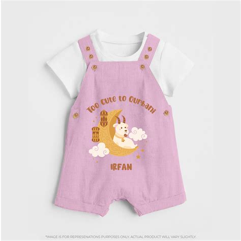 Too Cute to Qurbani Personalized Eid Dungaree – Anveshana Clothing