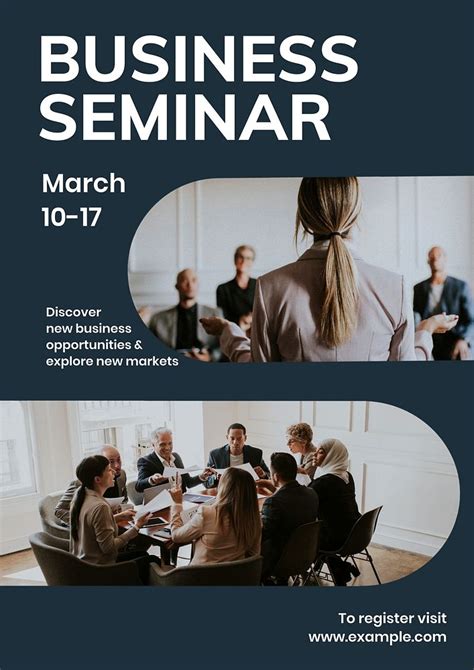 Business Seminar Poster 的图像结果