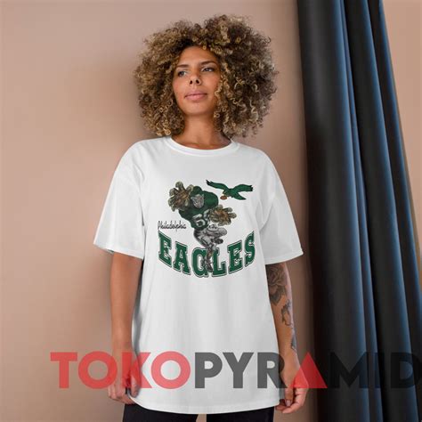 Rare Vintage 90s Philadelphia Eagles T-shirt - TokoPyramid